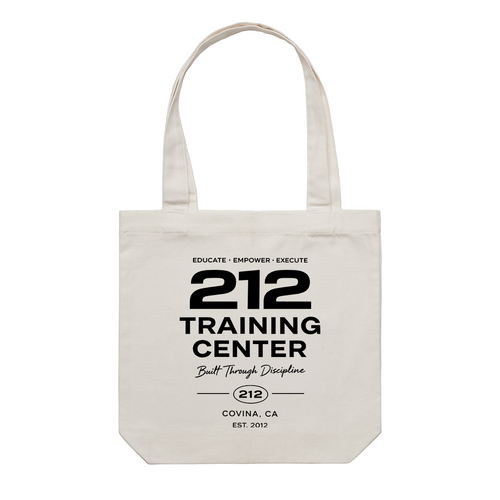 Accessory | Built Through Discipline | Canvas Tote