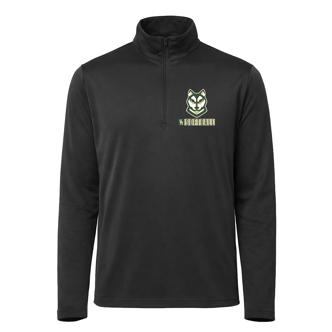 Unisex | Husky Pocket Logo | 1/4 Zip Pullover