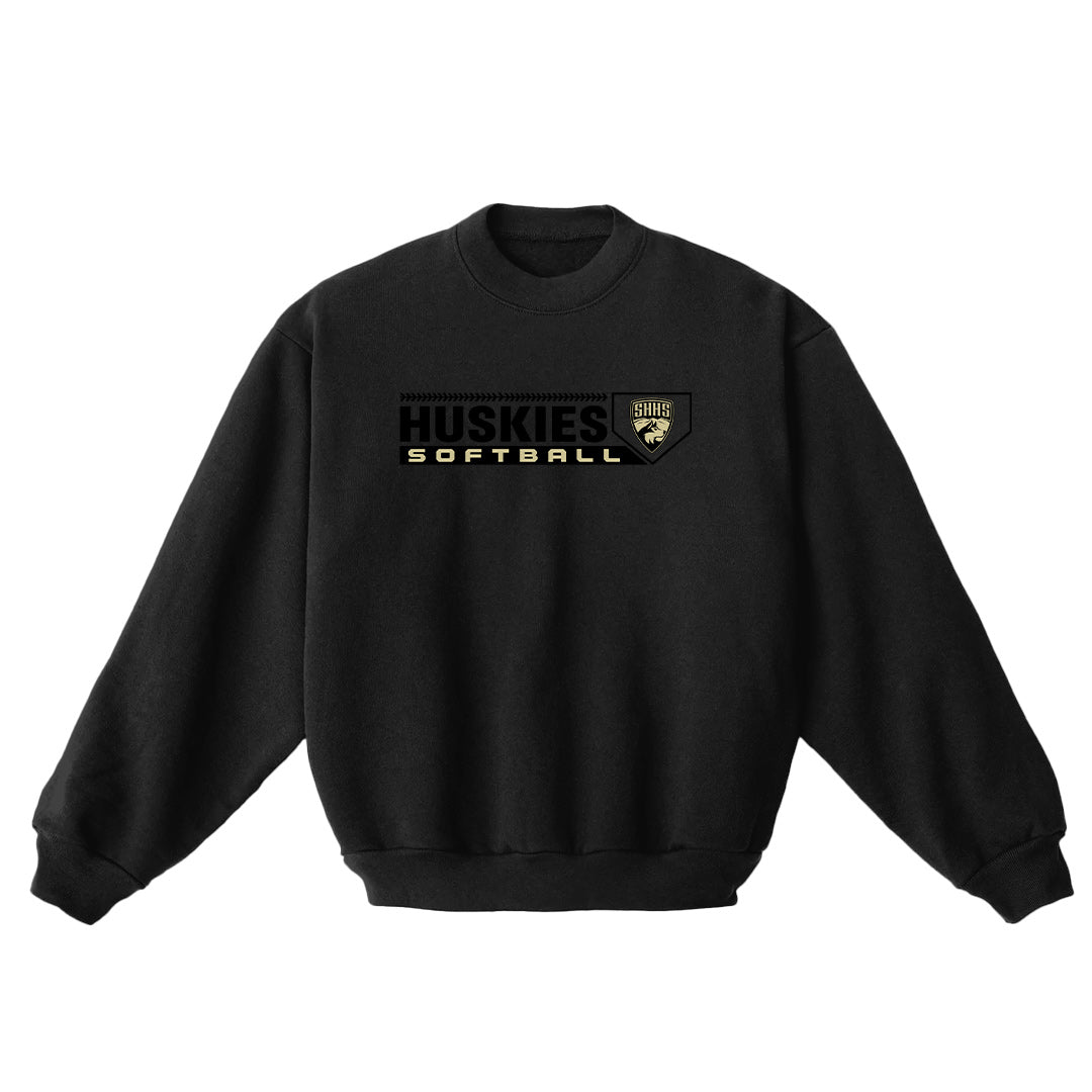 Men's | Huskies Softball Legacy Shield | Crewneck Sweater