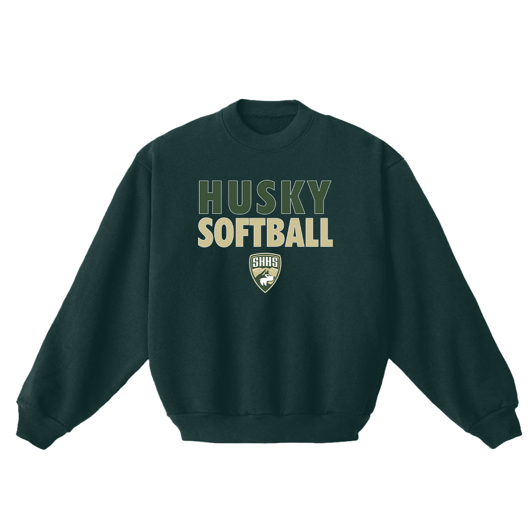 Men's | Husky Softball | Crewneck Sweater