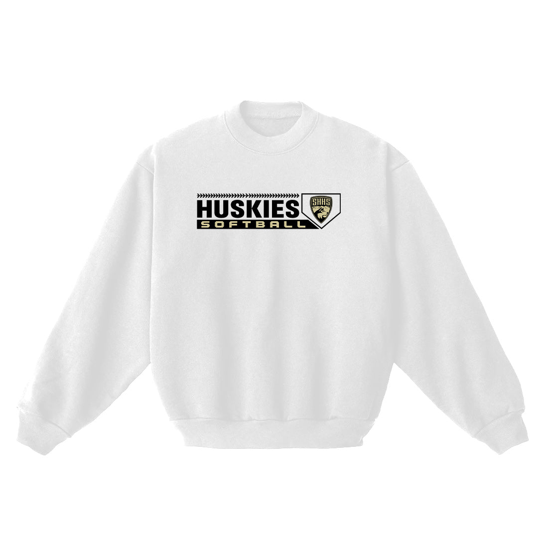 Men's | Huskies Softball Legacy Shield | Crewneck Sweater