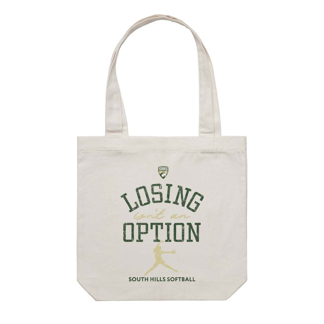 Accessory | Losing Isn't An Option | Canvas Tote