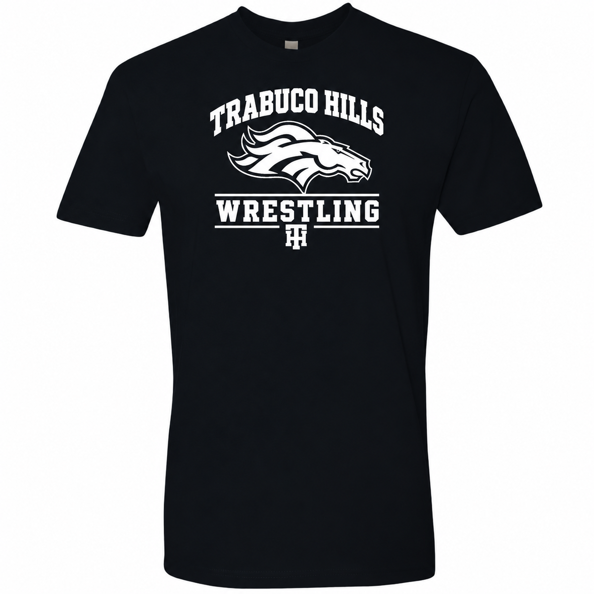 Men's | Trabuco Wrestling Monochrome White | Crew
