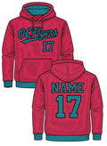 Men's | Flyers Pink/Turquoise Sublimated | Hoodie