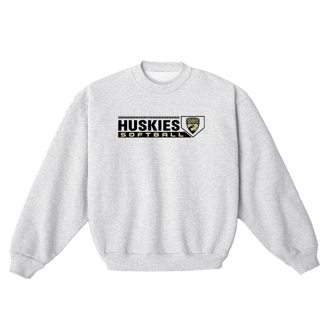 Men's | Huskies Softball Legacy Shield | Crewneck Sweater