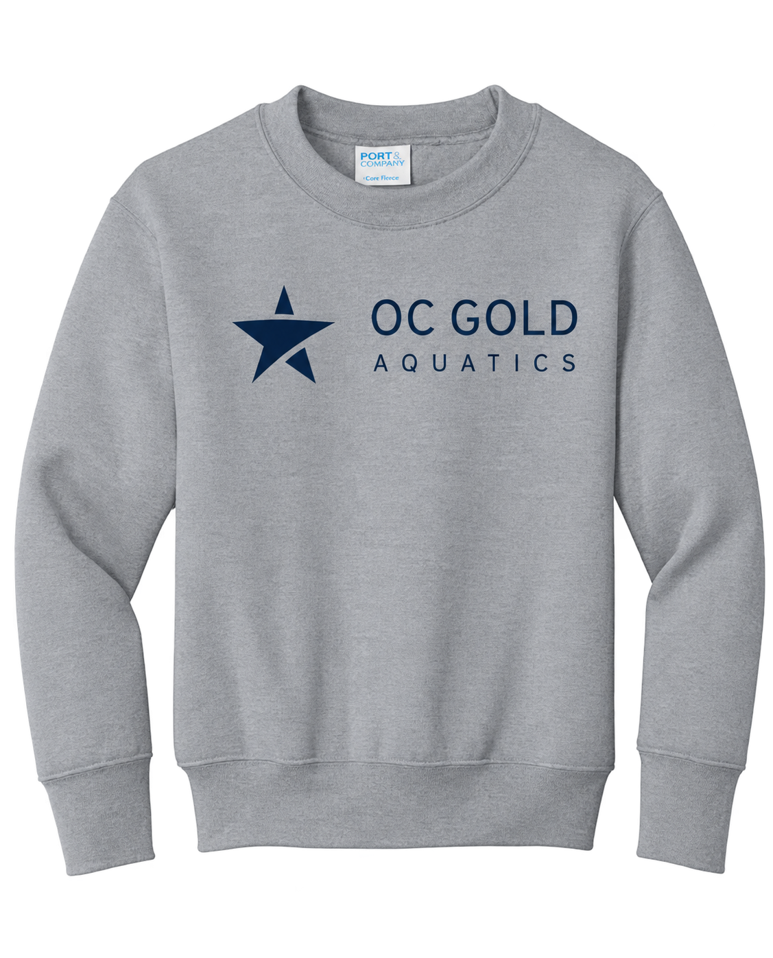 Youth | OC Gold Logo | Crewneck Sweater