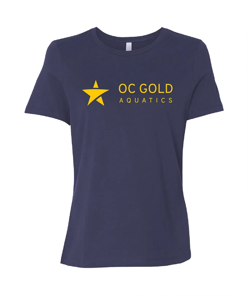 Women's | OC Gold Logo | Relaxed Jersey Tee