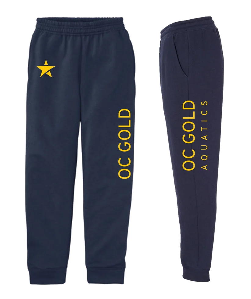 Youth | OC Gold Aquatics | Core Fleece Joggers