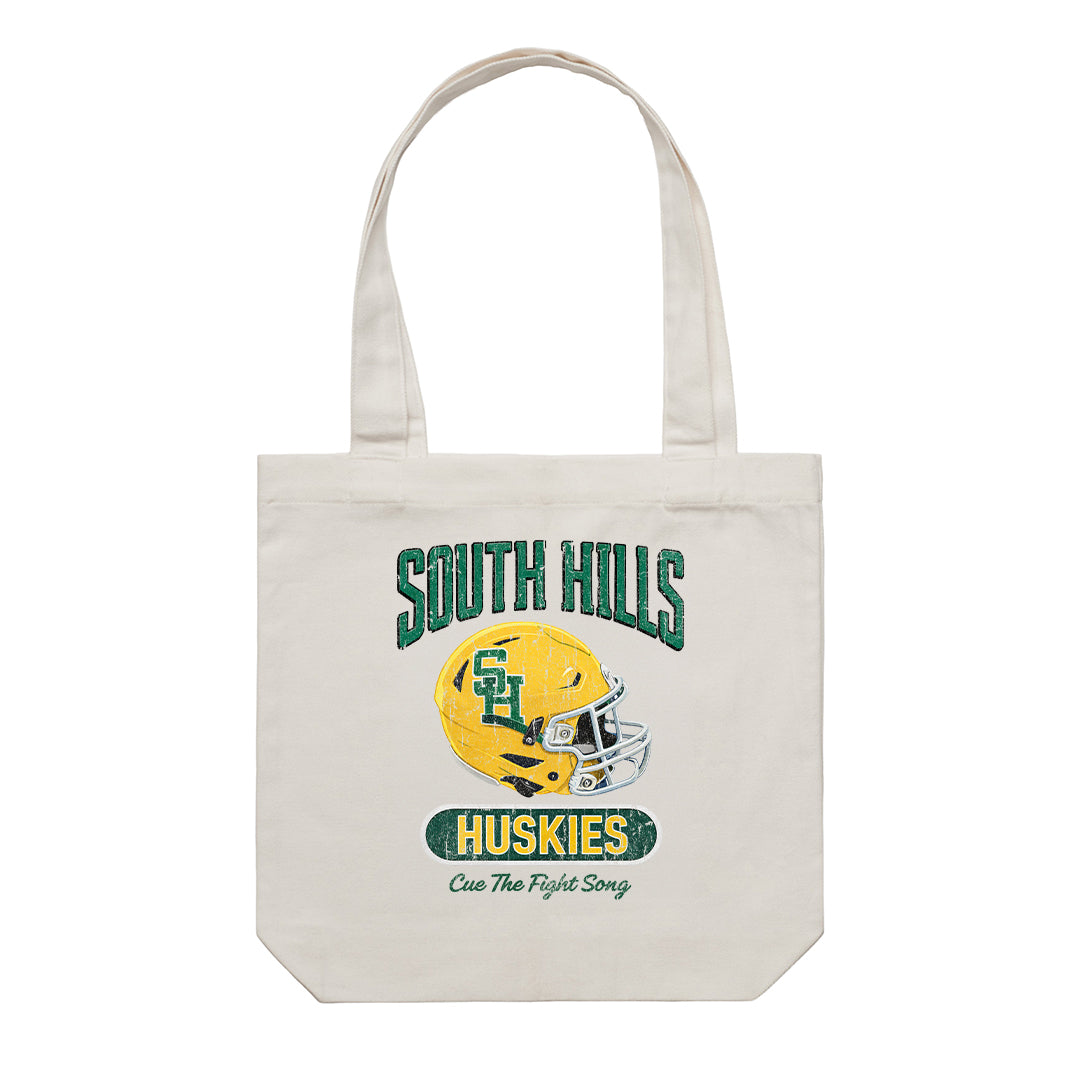 Accessory | SH Cue The Fight Song | Canvas Tote