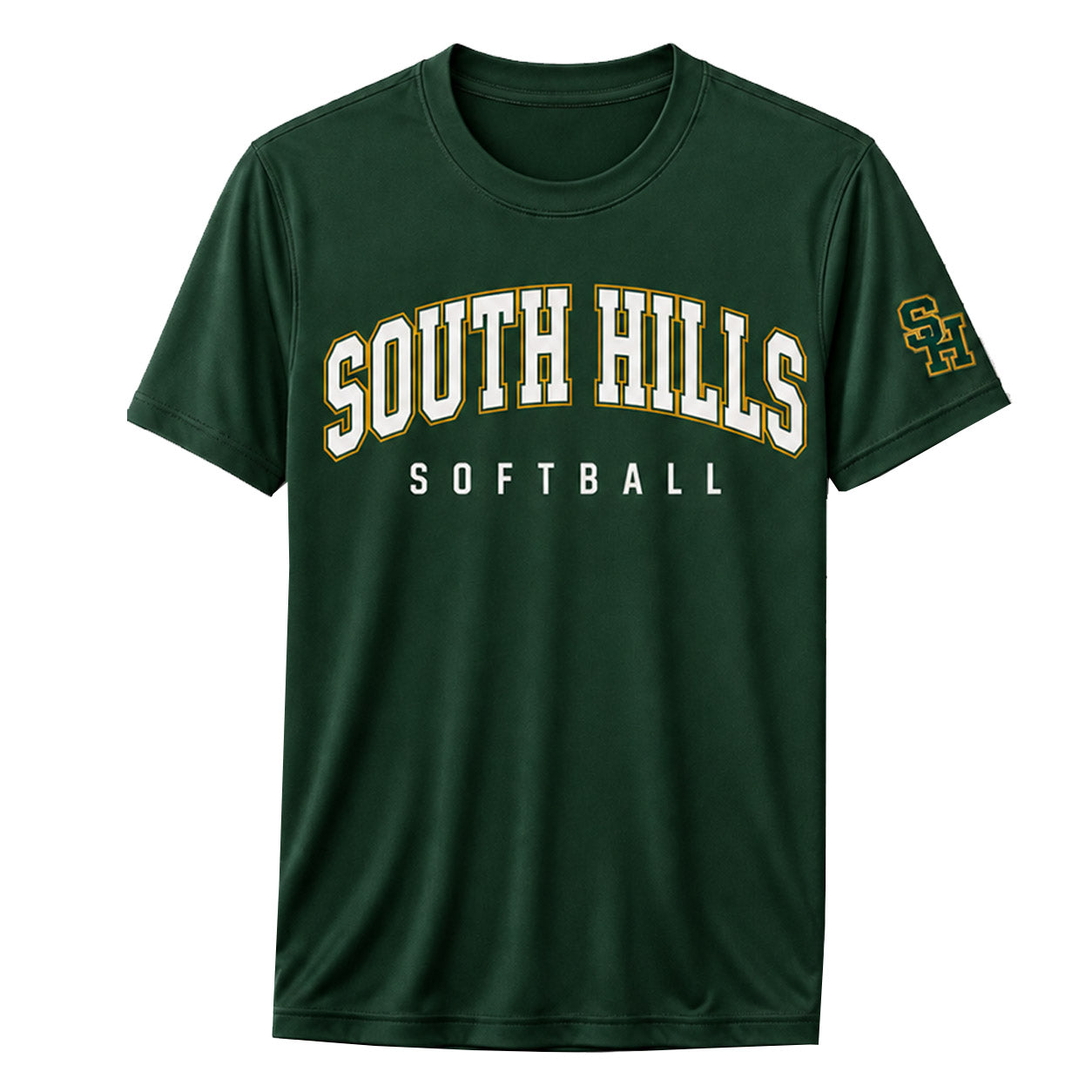 Unisex | South Hills Softball Arch Logo | Competitor Tee