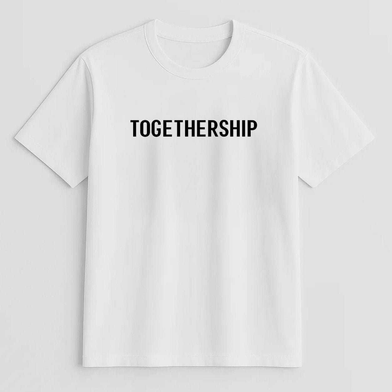 Men's | Togethership Straight Logo | Crew Tee