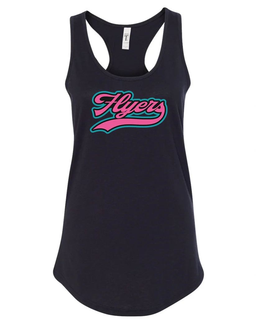 Women's | Flyers Pink | Racerback Tank Top