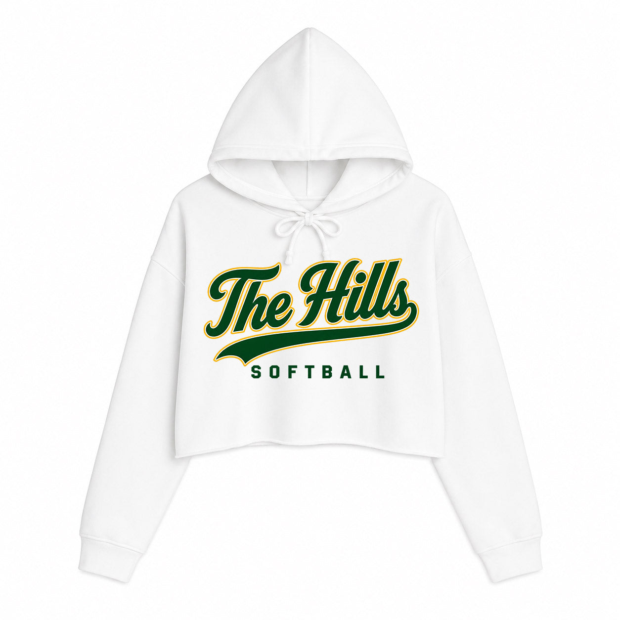 Unisex | The Hills Softball | Crop Hoodie