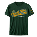 Unisex | South Hills Softball Script Logo | Competitor Tee (Forest)