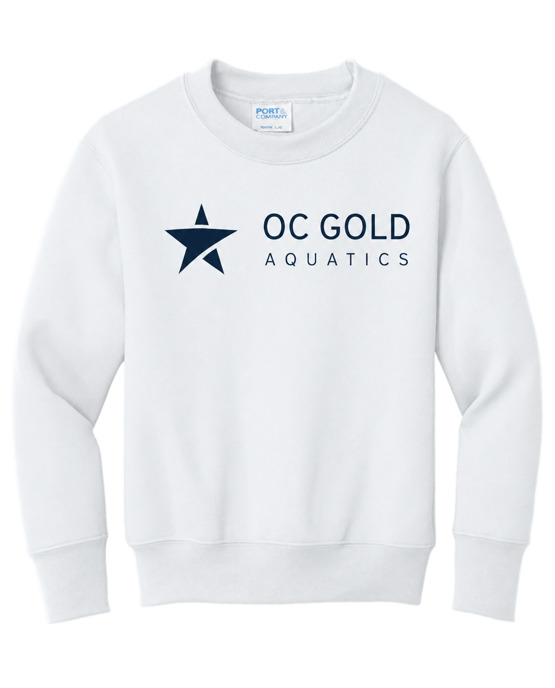 Youth | OC Gold Logo | Crewneck Sweater