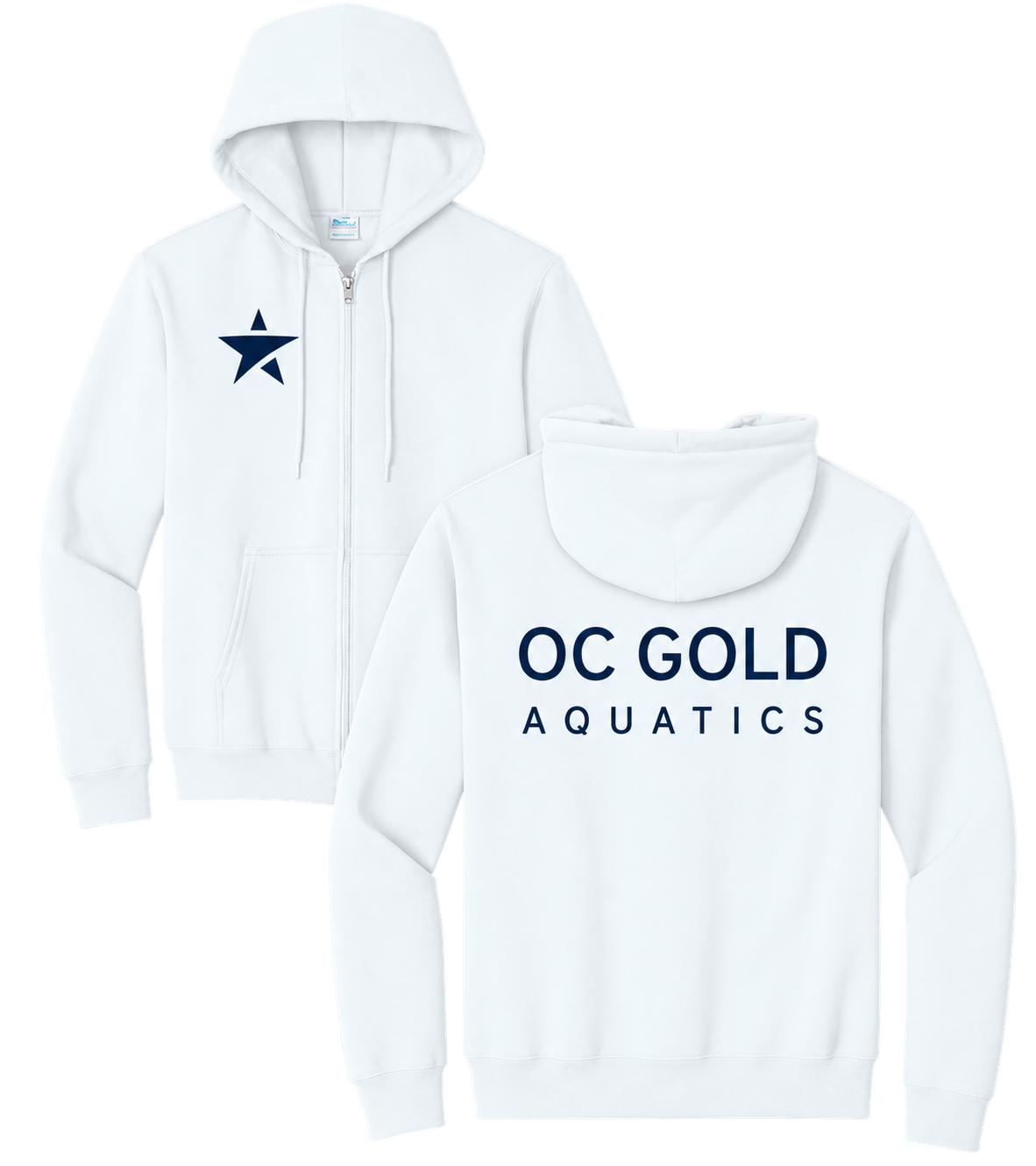Men's | OC Gold Aquatics | Zip Hoodie