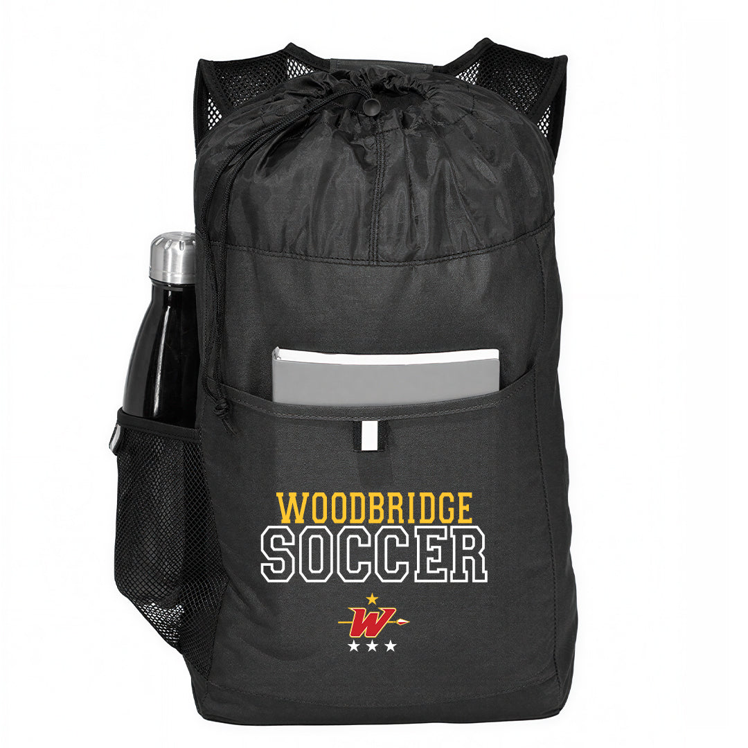 Accessory | Woodbridge Soccer Text | Hybrid Backpack