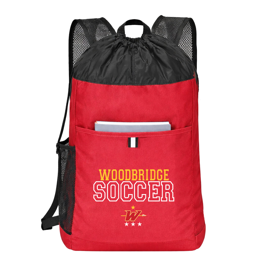 Accessory | Woodbridge Soccer Text | Hybrid Backpack