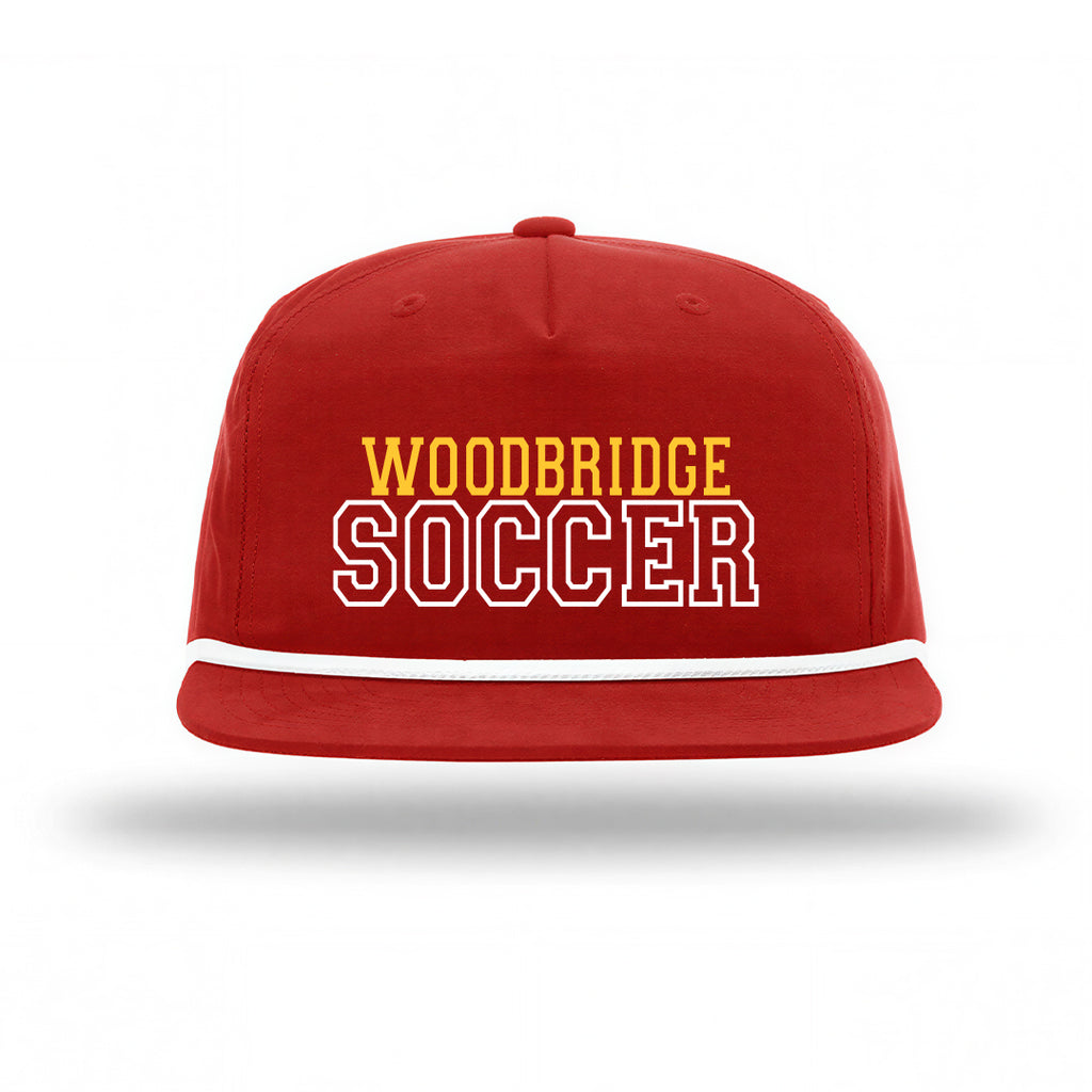Accessory | Woodbridge Soccer Text | Richardson Rope Hat