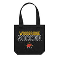 Accessory | Woodbridge Soccer Text | Canvas Tote