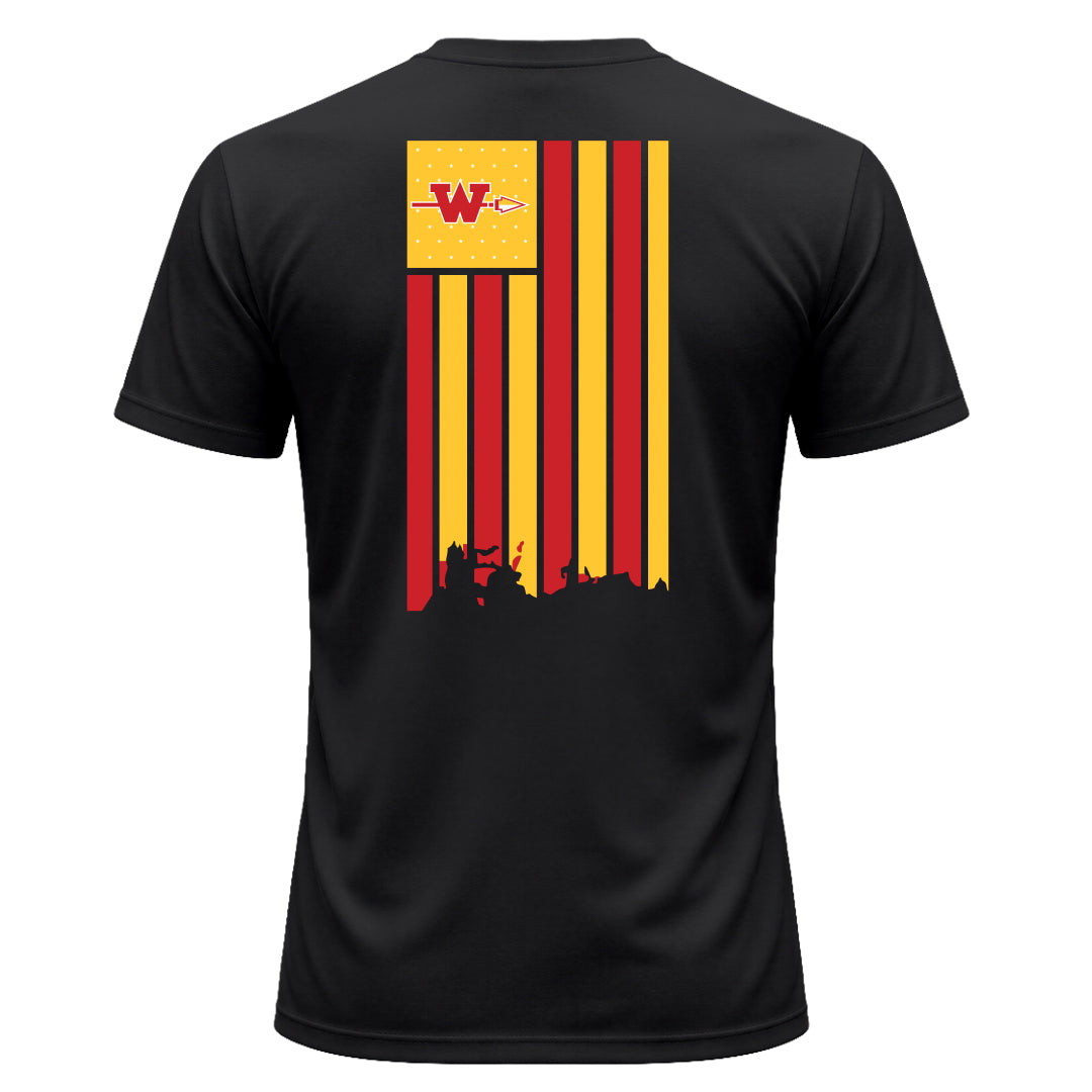 Unisex | Flag | Moisture Wicking Tee