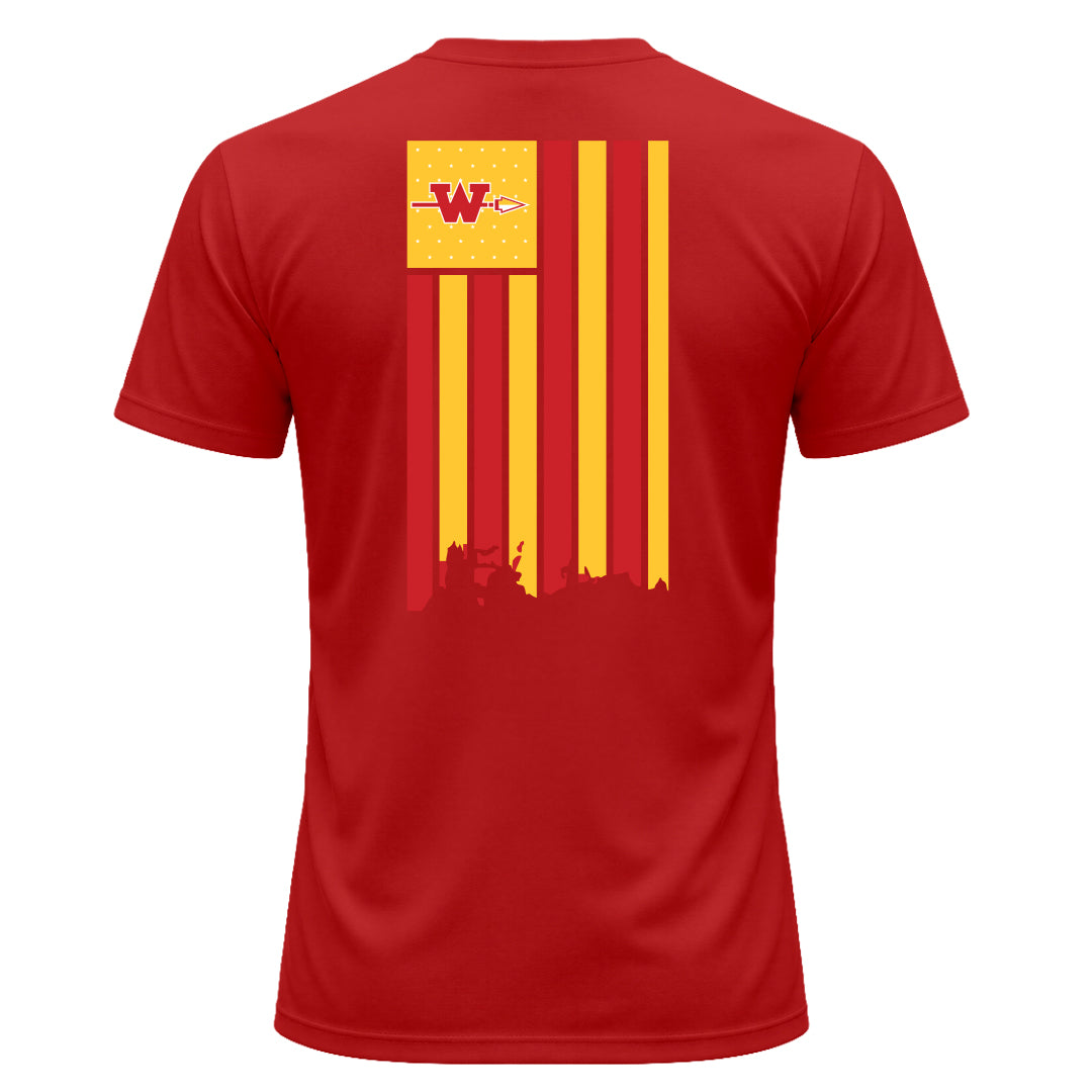 Unisex | Flag | Moisture Wicking Tee