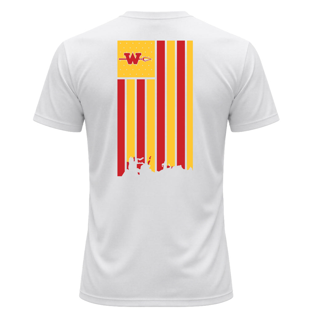 Unisex | Flag | Moisture Wicking Tee