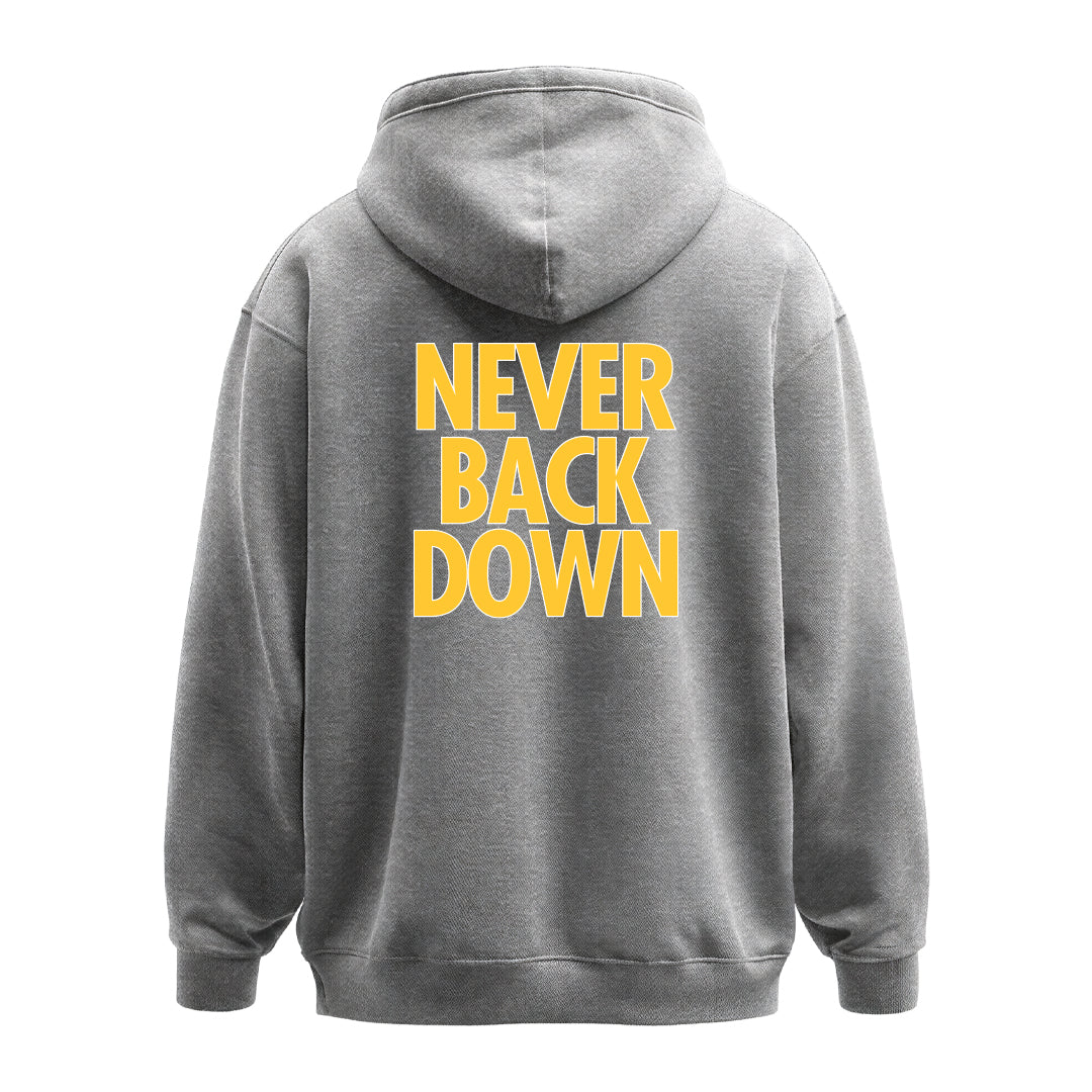 Men's | Never Back Down | Hoodie