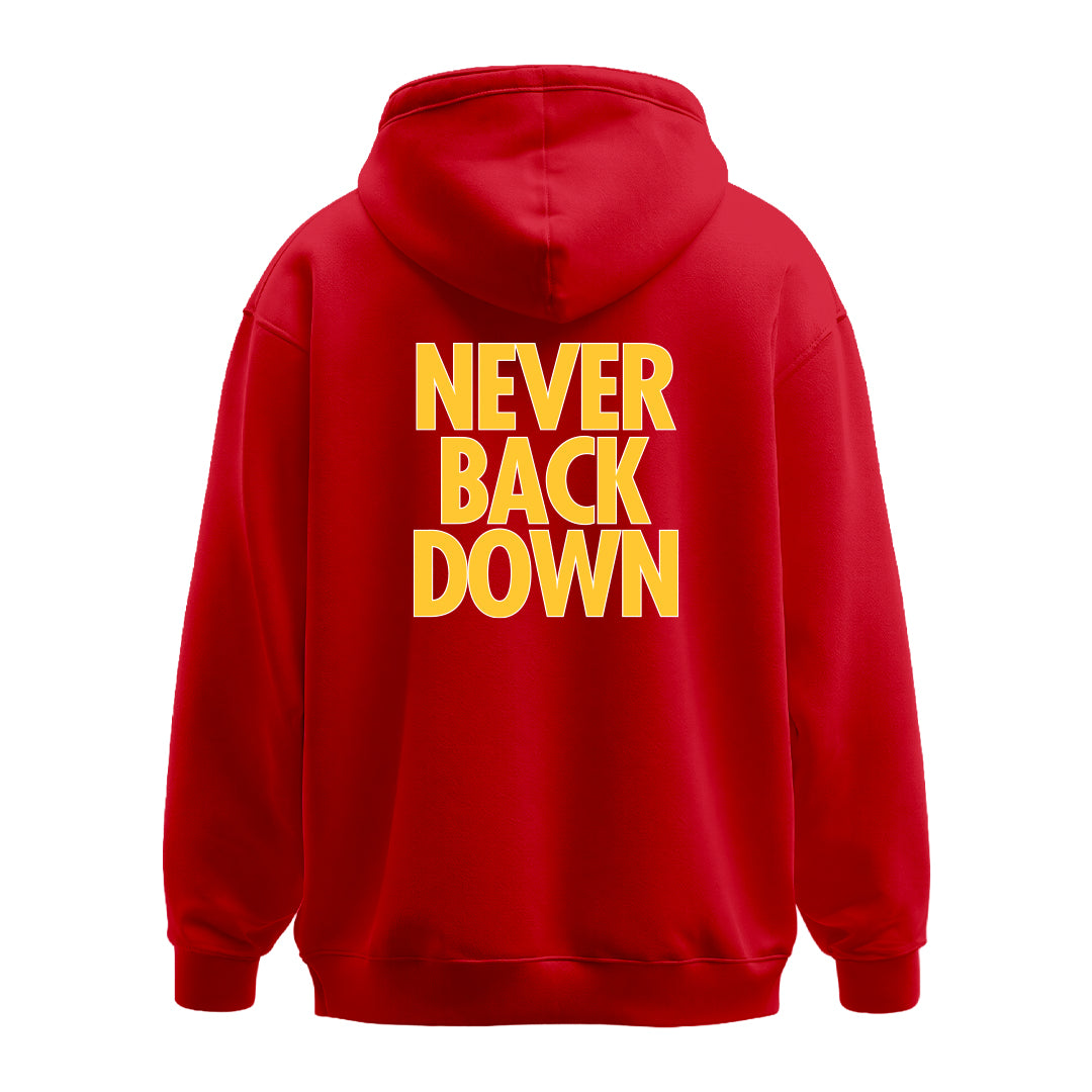 Men's | Never Back Down | Hoodie