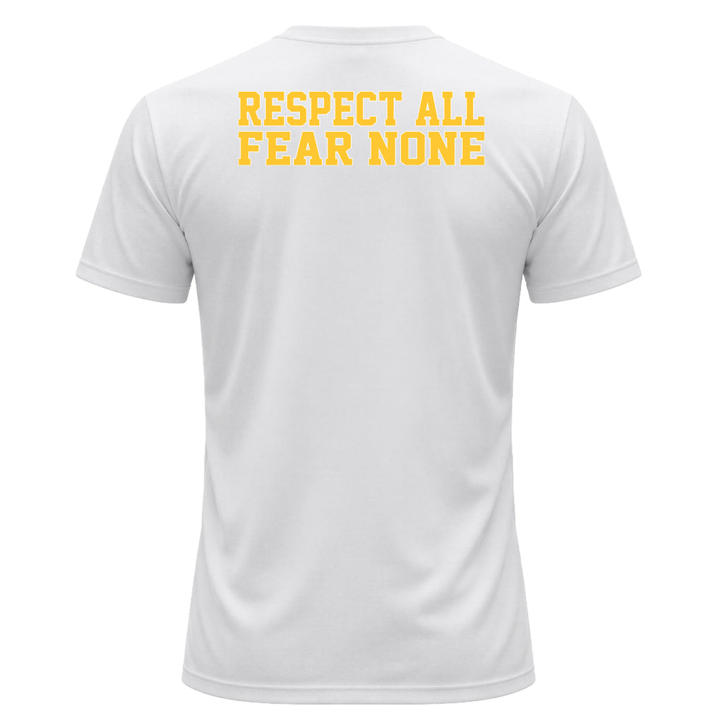 Unisex | Respect All, Fear None | Moisture Wicking Tee