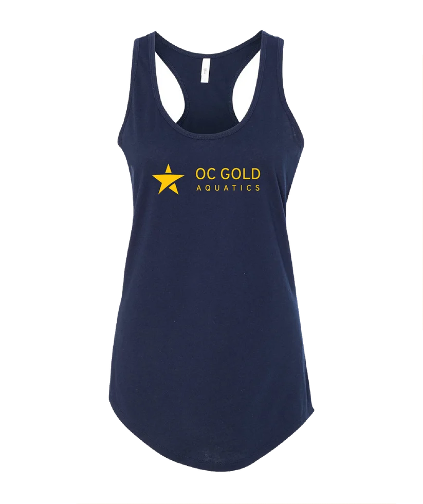 Women's | OC Gold Logo | Racerback Tank Top