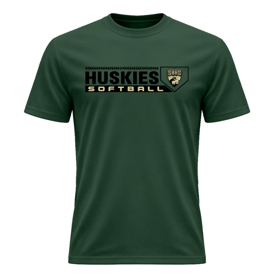 Men's | Huskies Softball Legacy Shield | Competitor Tee