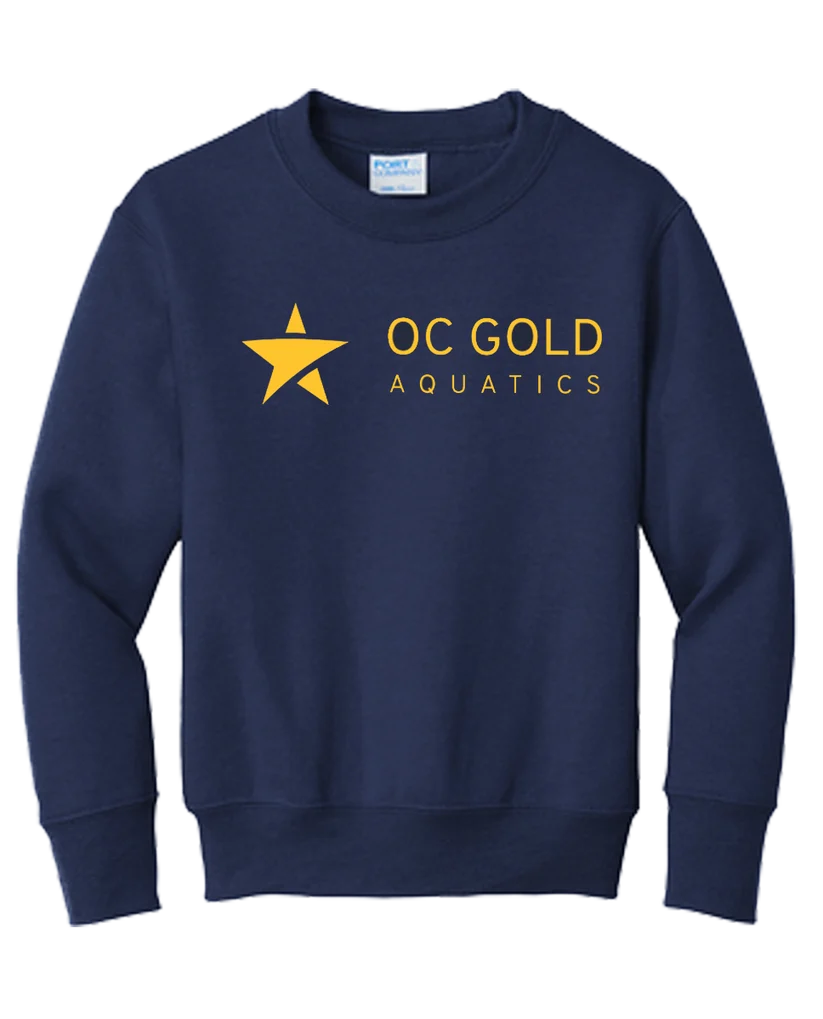 Youth | OC Gold Logo | Crewneck Sweater